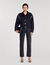 Chaqueta oversize de denim con strass