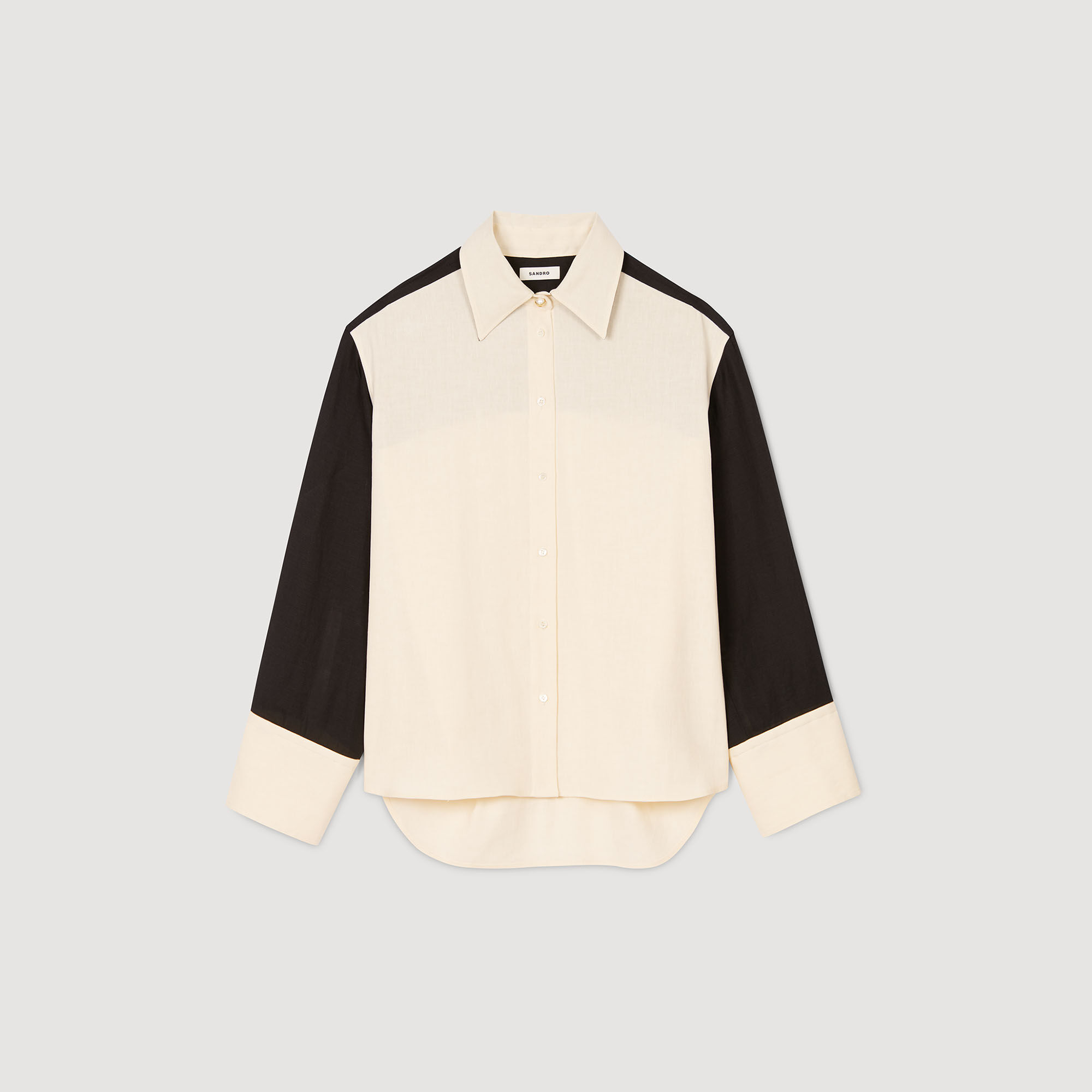 Camisa bicolor