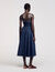 Vestido midi de mezclilla
