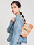 Bolso Janet de lona y cuero