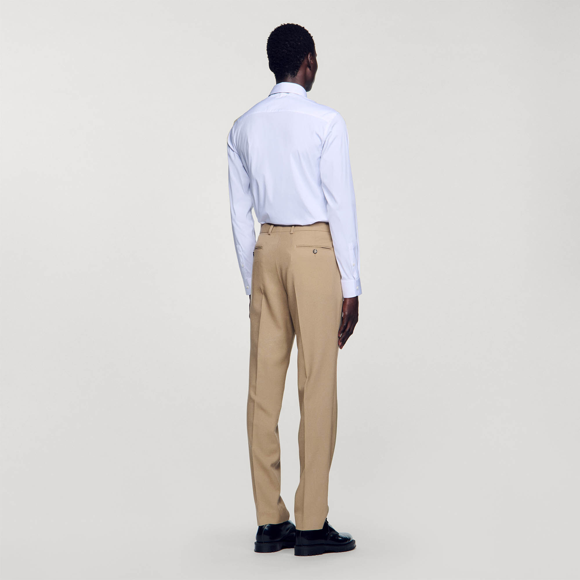 Pantalón de traje de lana