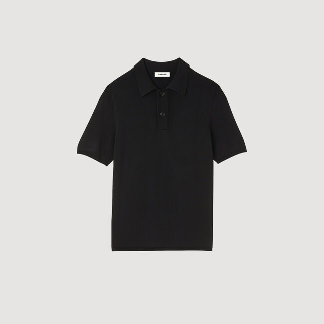 Polo de manga corta de punto