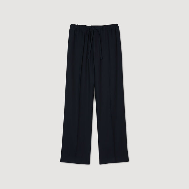 Pantalón ancho elástico