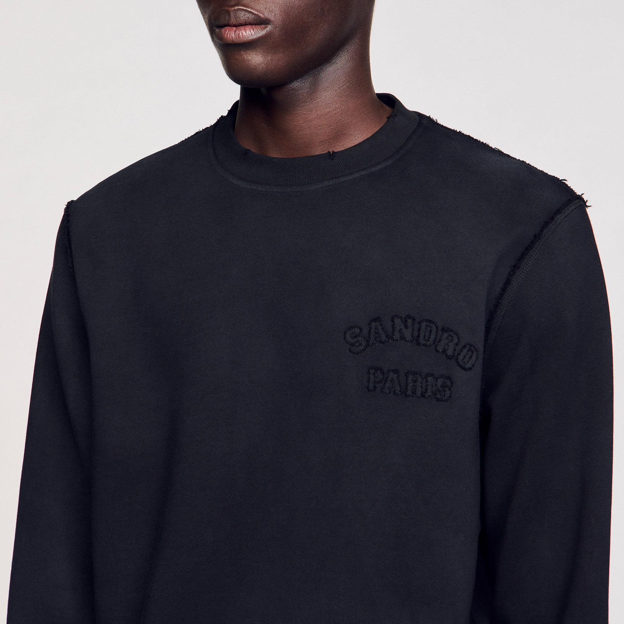 Sudadera con parche