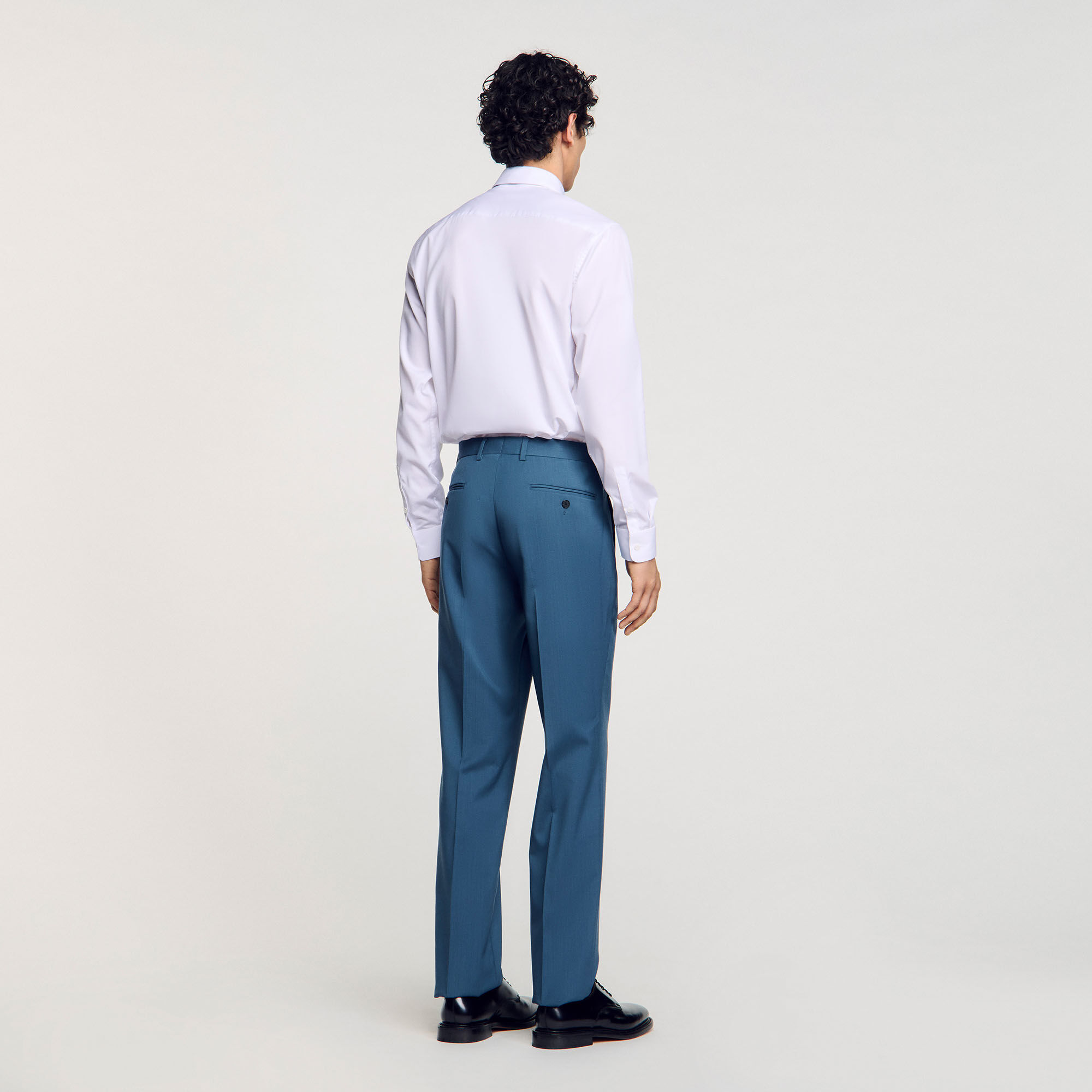 Pantalón de traje de lana