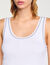 Camiseta de tirantes acanalada
