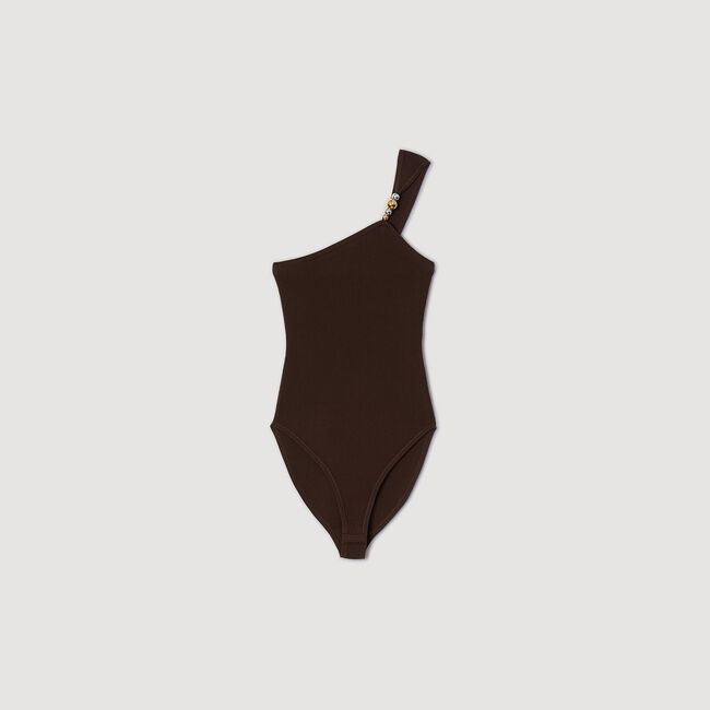Body asimétrico con cuentas