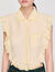 Top Cuello camisero con encaje