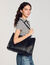 Bolso tote de cuero flexible