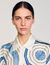 Camisa de seda con espirales