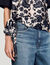 Camiseta con estampado floral