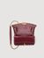Bolso pequeño de cuero liso Yza