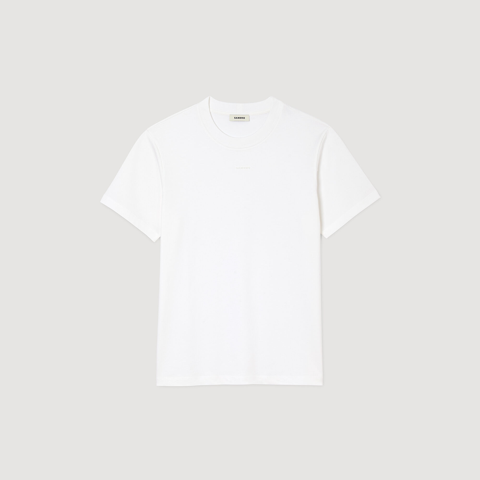 Camiseta de algodón con logotipo