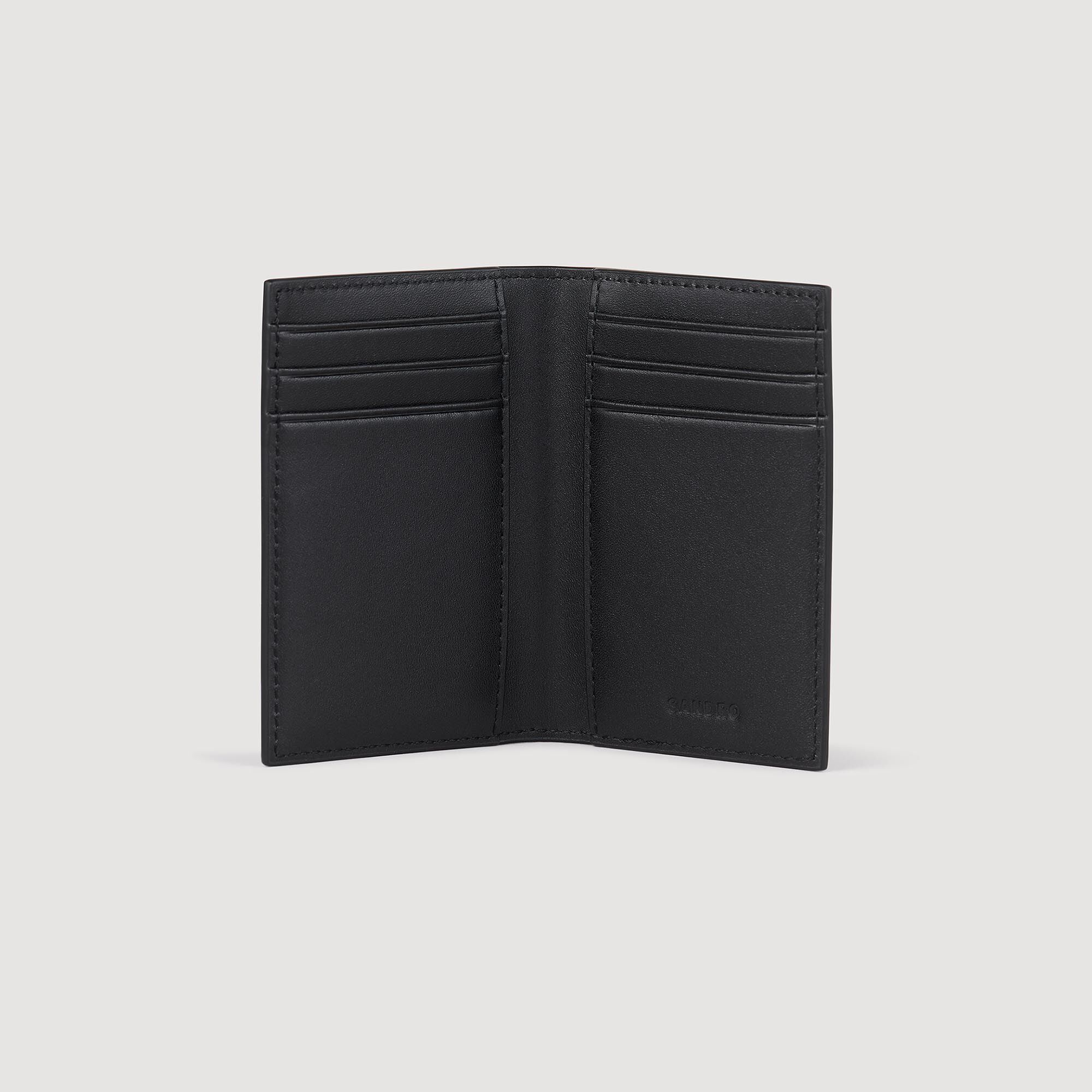 Cartera de cuero reconstituido