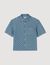 Camisa denim square cross