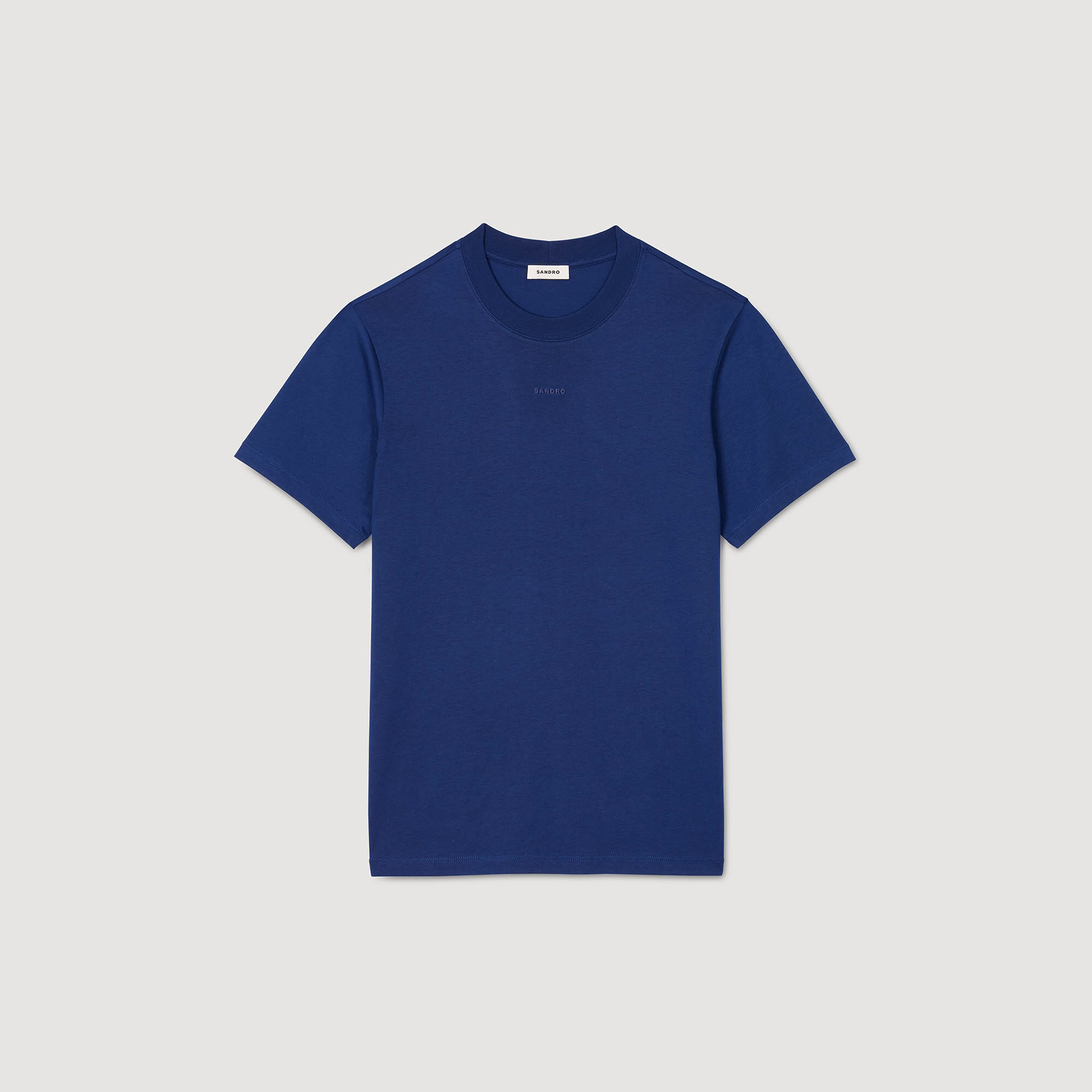 Camiseta de algodón con logotipo