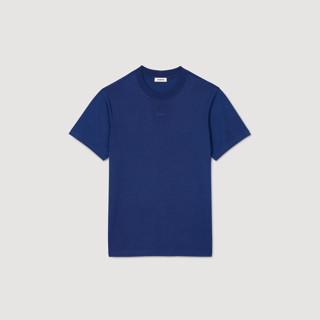 Camiseta de algodón con logotipo