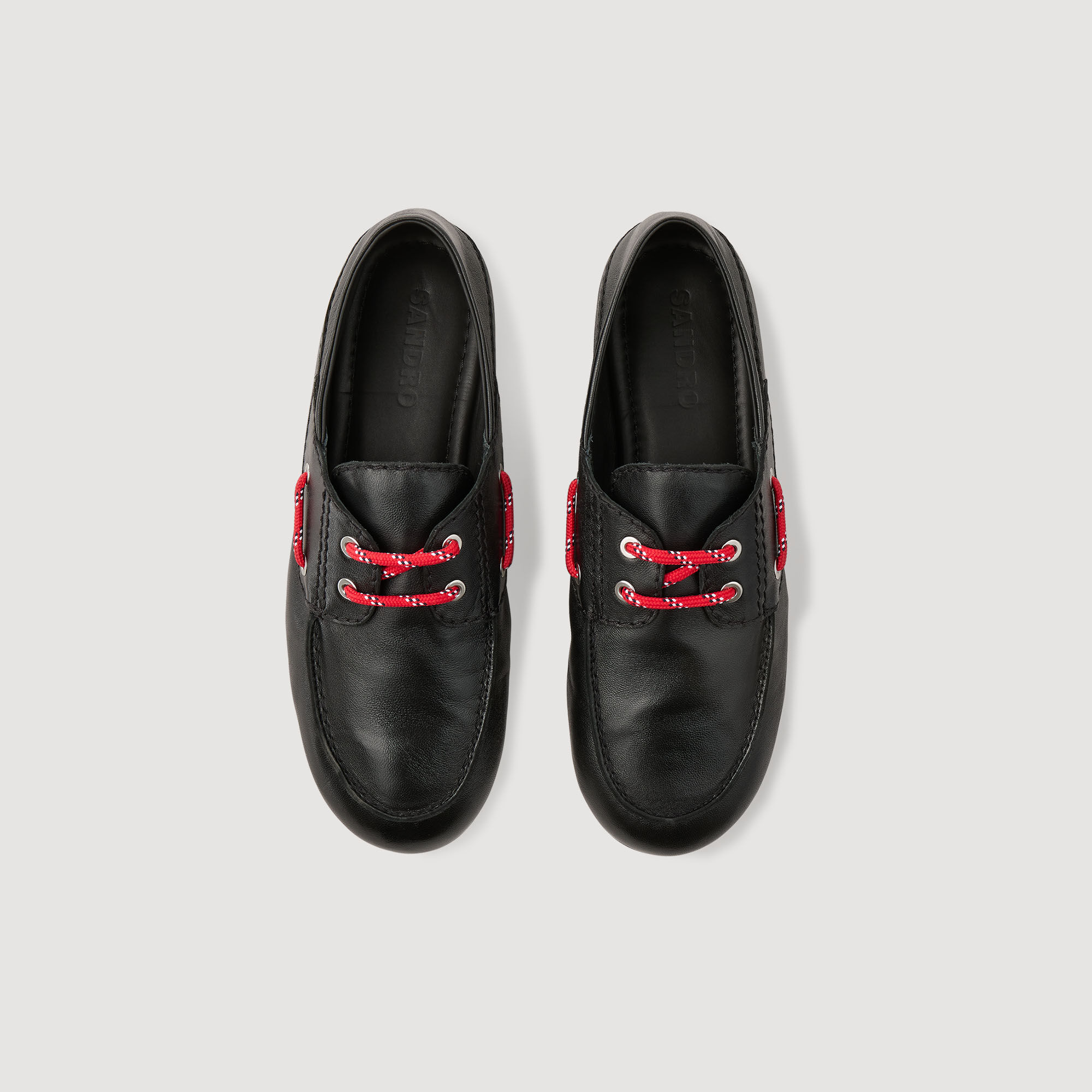 Mocasines náuticos de cuero