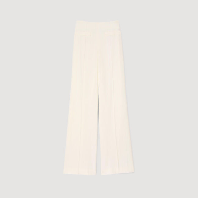 Pantalón de traje con lentejuelas