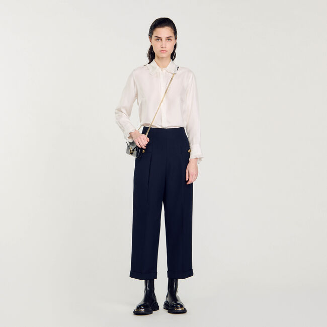 Pantalón de corte ancho