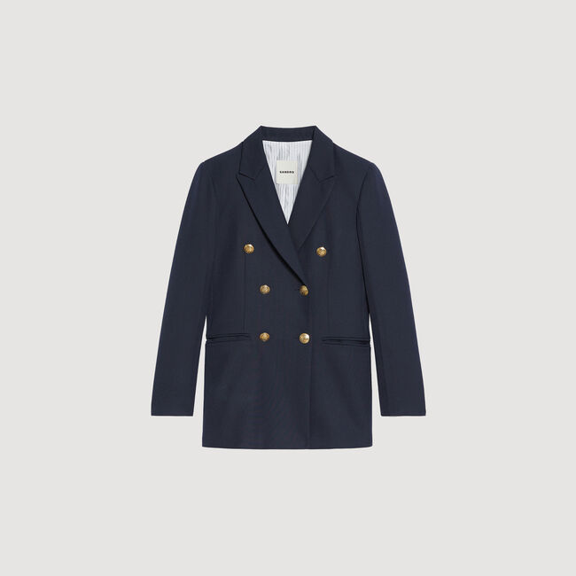 Chaqueta de sastre con doble botonadura