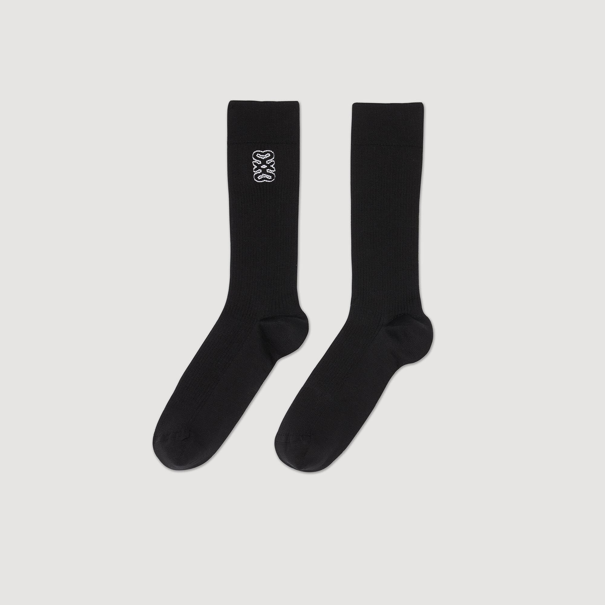 Calcetines bordados