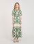 Vestido largo con estampado floral