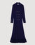 Vestido largo de punto