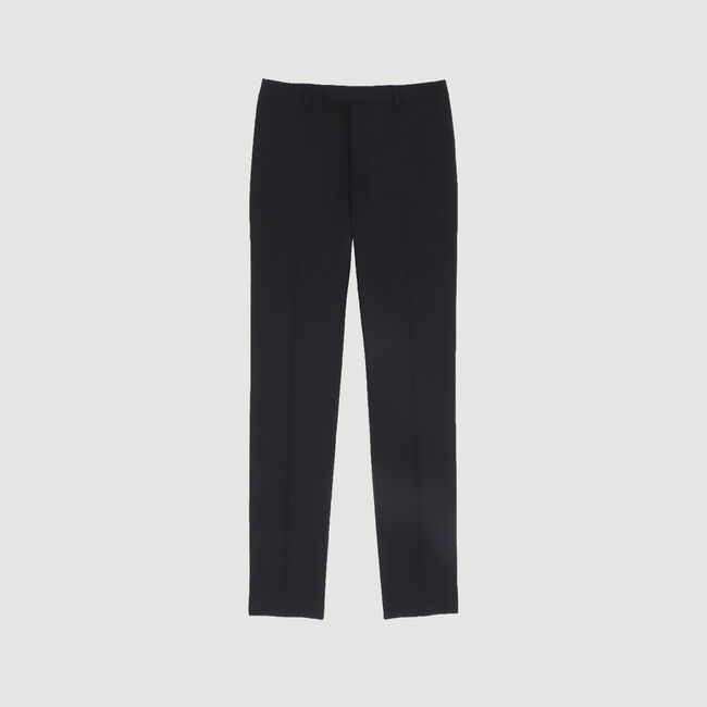 Pantalón de traje de lana
