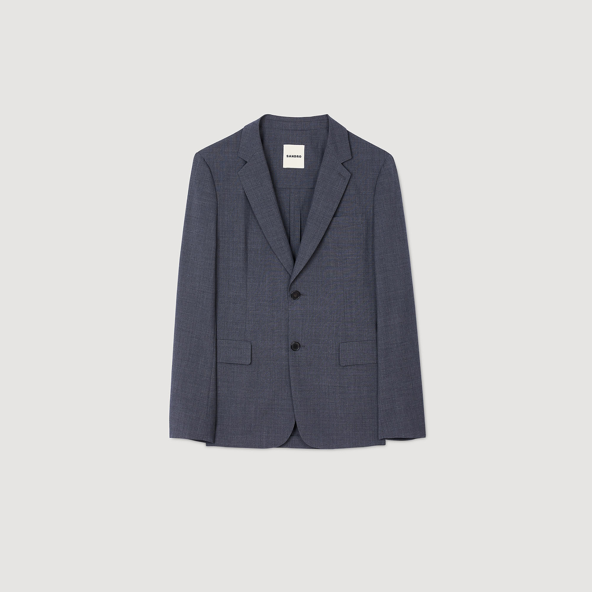 Chaqueta de traje en lana