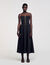 Vestido largo bustier