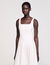 Vestido largo evasé