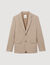Chaqueta de traje de lana