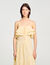 Vestido largo con volantes