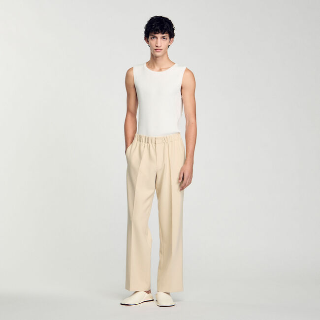 Pantalón ancho