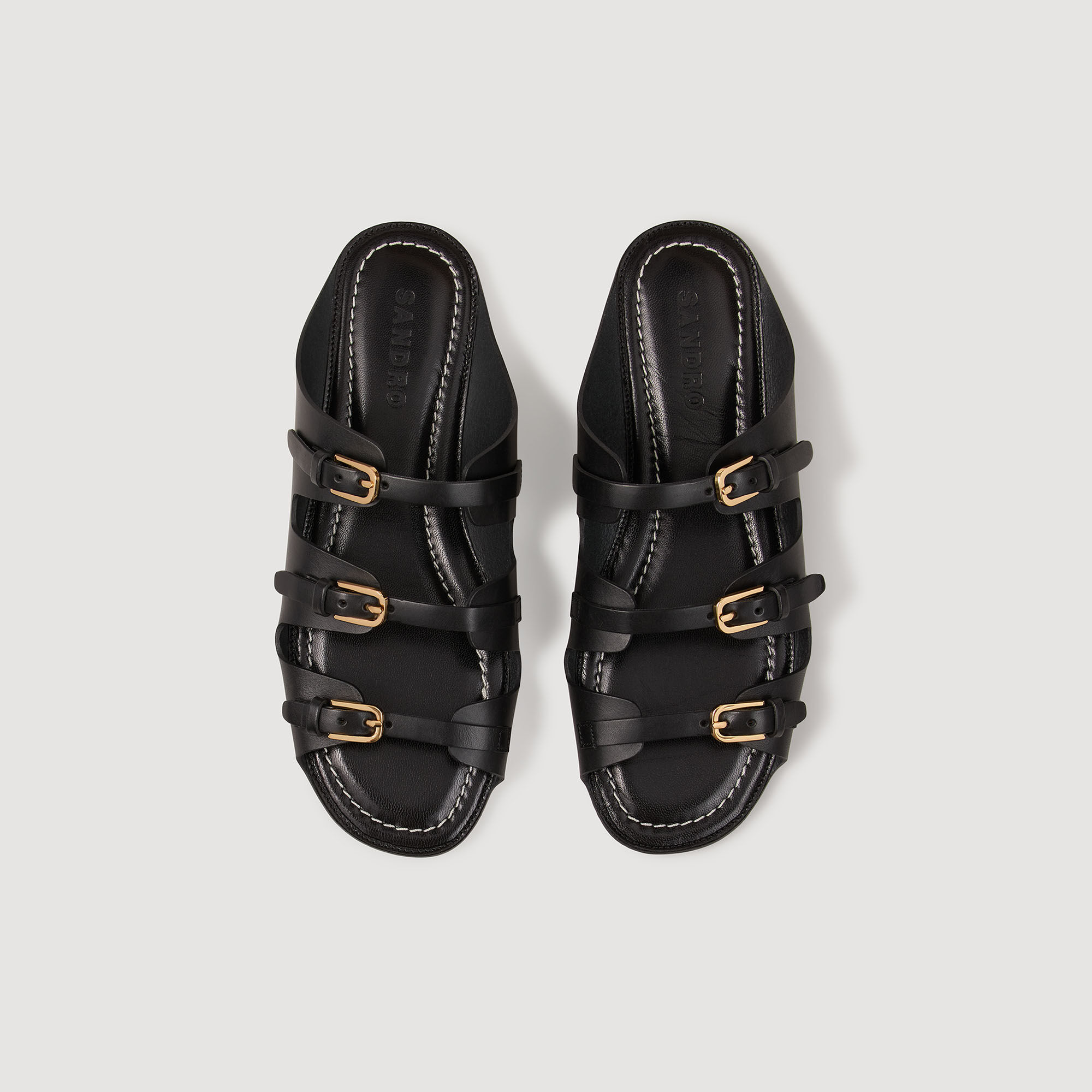 Sandalias de cuero