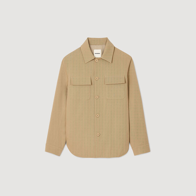 Sobrecamisa con bolsillos