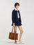 Bolso tote de ante