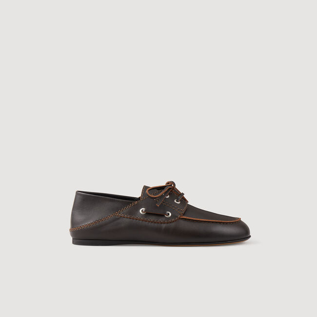 Mocasines de cuero