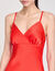 Vestido fluido sin tirantes