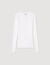 Jersey acanalado con cuello abotonado