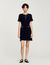 Vestido corto de punto