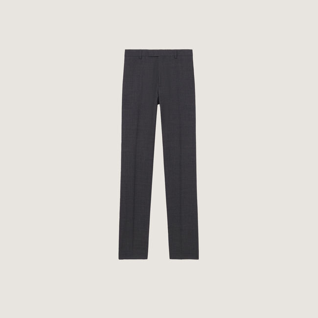 Pantalón de traje de lana