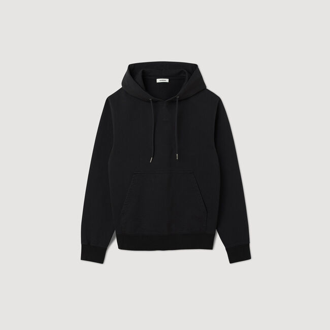 Sudadera hombre bordado algodón orgánico
