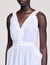 Vestido largo a rayas