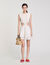 Vestido corto con recortes