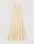 Vestido largo de lino