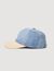 Gorra de tela vaquera y lona