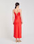 Vestido fluido sin tirantes
