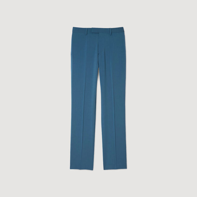 Pantalón de traje de lana